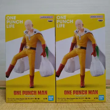 원펀맨 피규어 사이타마 쇼핑 2개 세트