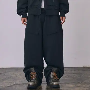 a2o 컷오프 스웨트 팬츠 아오바군