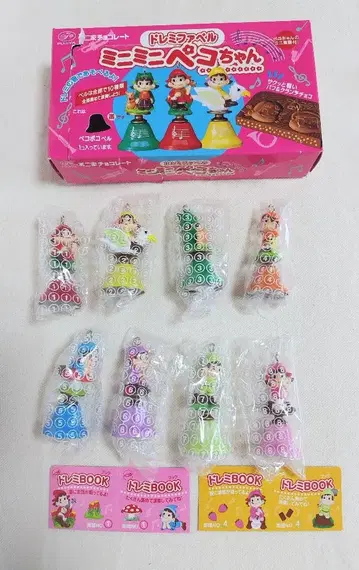 미니미니 페코짱 도레미파벨 8종 세트 (중고)