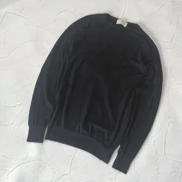 새상품급 JOHN SMEDLEY 캐시미어 실크 니트 크루넥 XS