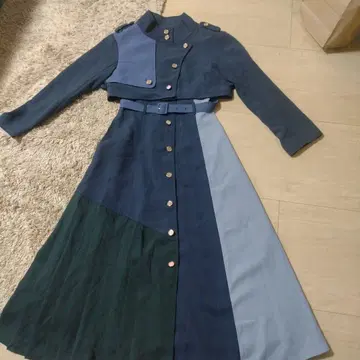 REDYAZEL 버튼 맥시 원피스