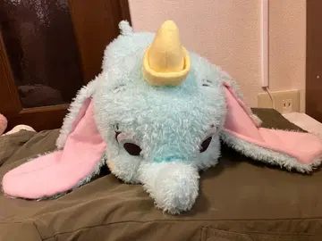 덤보 봉제 인형 본체 스카이블루