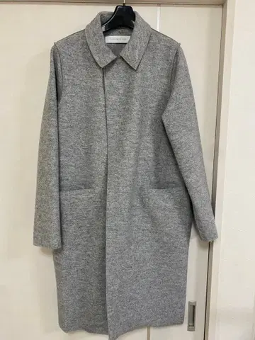 GALERIE VIE 그레이 롱 코트 울