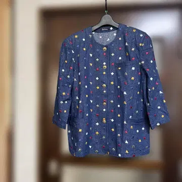 실크 데님 겉옷 오더 제품