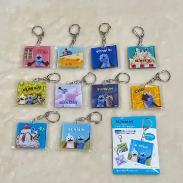 퍼펫 스 레이어 키링 전 10종 세트