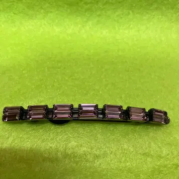 acca 퍼플 바렛형 헤어 액세서리