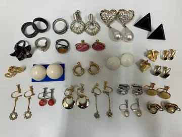 반지 귀걸이 세트 브로치