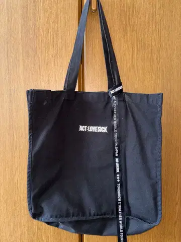 TXT ACT:LOVESICK 로고 토트백