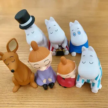 무민 피규어 7개 세트
