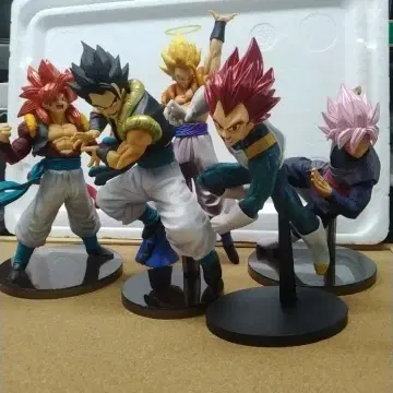 드래곤볼 피규어 5체 세트