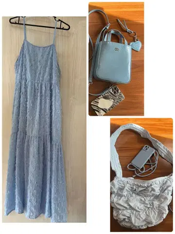 스카이블루 묶음 판매 엘사 코디