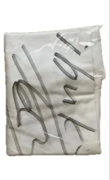 사인 포함 T셔츠