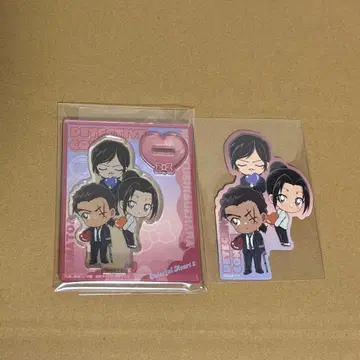 명탐정 코난 나가노현경 컬러풀 하트2 아크릴 스탠드 스티커