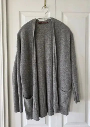 콩트와르 데코토니에 캐시미어 100% 니트 가디건