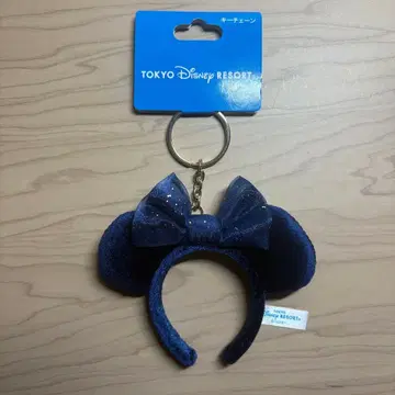 디즈니 머리띠 키링 네이비