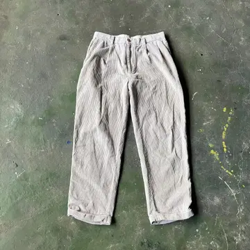 노티카 NAUTICA RIGGER 굵은 폭 2 턱 코듀로이 팬츠