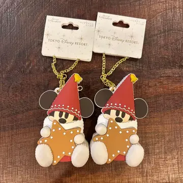 도쿄 디즈니 리조트 크리스마스 리루린린 백참 2개 세트
