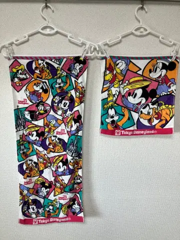 도쿄 디즈니 리조트 40주년 메이크 유어 페이보릿 타월 2개 세트