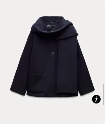 ZARA 노카라 코트