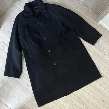 미사용 새상품 나노 유니버스 블랙 체스터 코트 스탠딩 코트