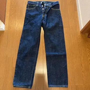 Edition 다크 블루 스트레이트 데님 사이즈 25
