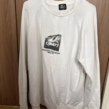 CAMP7 화이트 트레이닝복