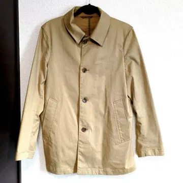 [ 양품 ] GREEN LABEL RELAXING 베이지 트렌치코트 M