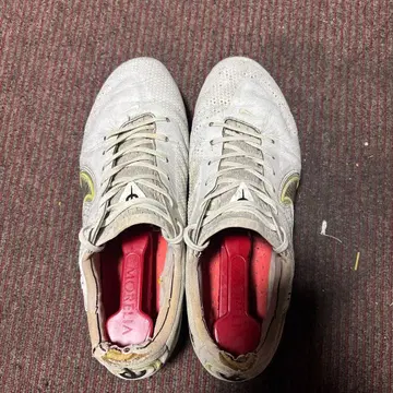 Viconte 축구화 스파이크 화이트