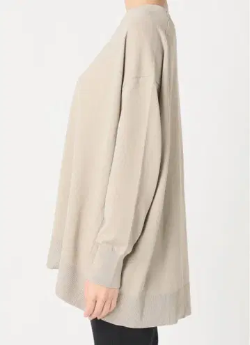 저널 스탠다드 하이 트위스트 코튼 판초 가디건 그레이지