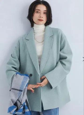 그린 레이블 릴랙싱 아쉬 쿠 테일러 자켓