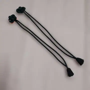 다크 그린 허리띠 매듭 장식 술 장식 포함