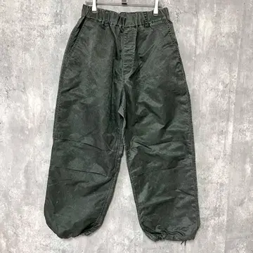 니코앤드 스톤 워시 스노우 팬츠 나일론 빈티지 가공 개성적