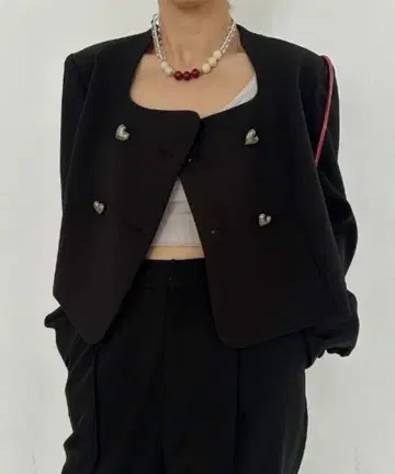 Ameri OTONA MUSE CURVE HEART JACKET