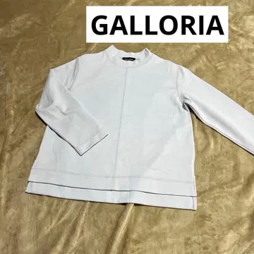 여성용 화이트 상의 티셔츠 7부 소매 하이넥풍 심플 무지 성인