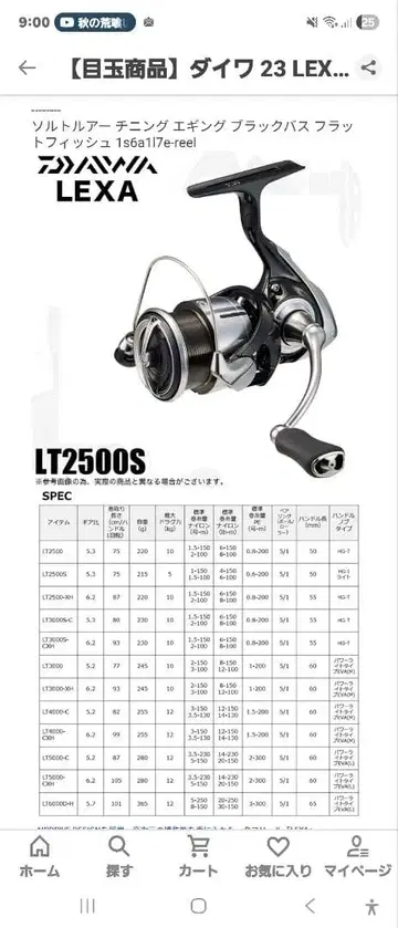 23 다이와 LEXA LT2500S 스피닝 릴