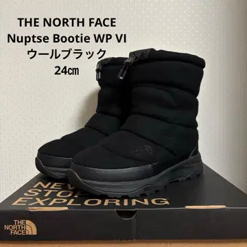 THE NORTH FACE Nuptse Bootie 울 블랙 24cm