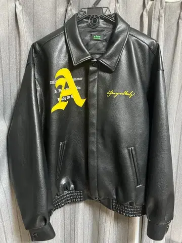 AFEWGOODKIDS RACINGLEATHERJACKET XL 사이즈