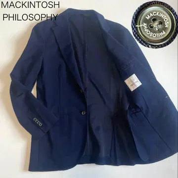 [ 매킨토시 철학 ] 테일러드 자켓 트로터 네이비 38R