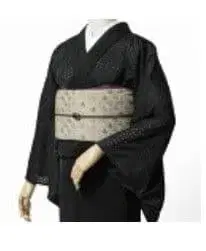 네이비 심플 기모노