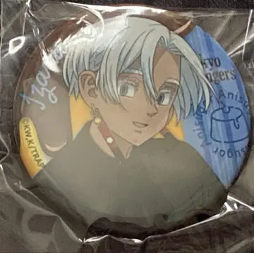 도쿄 리벤저스 Anisugar 푸딩 캔뱃지 쿠로카와 이자나