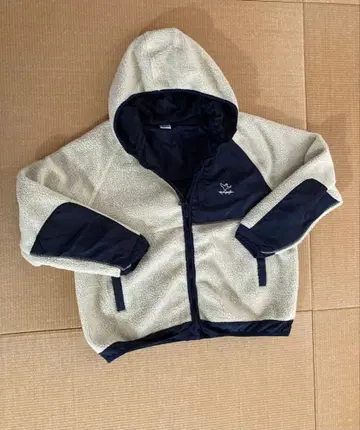 보아 자켓 아이보리/네이비 남성용 L 사이즈