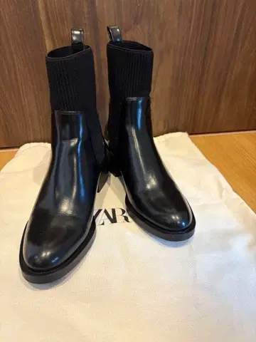 ZARA 부츠 36 블랙