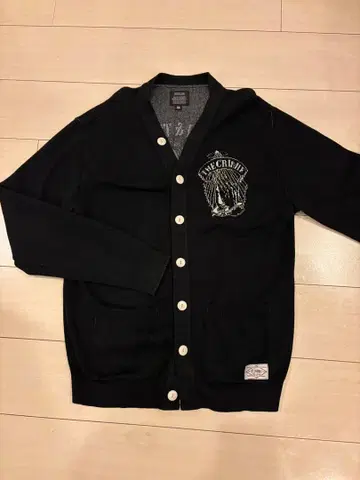 구제 의류 CRIMIE 클라이미 마리아 코튼 가디건 사이즈 XL