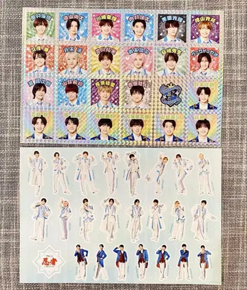 [ 새상품 ] 소년 닌자 This is 닌자 굿즈 스티커 세트