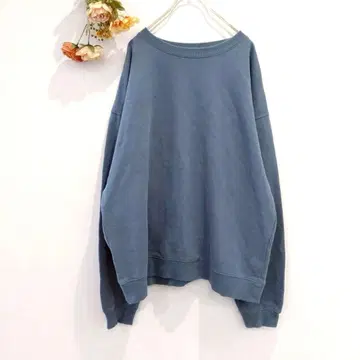 위임바이리들 긴팔 트레이닝복 [ L ] 맨투맨 면 100% 그레이 블루