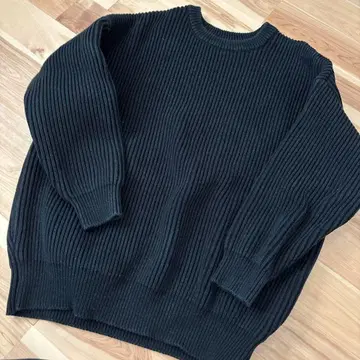 Sea Room Lynn 블랙 니트 스웨터 프리 사이즈