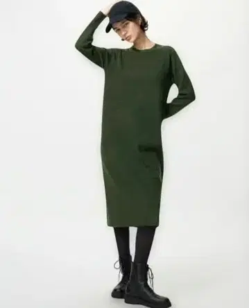 [ 미사용 새상품 ] UNIQLO 유니클로 수플레얀 원피스