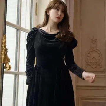 herlipto majestic velour dress