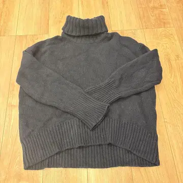 갤러리 바이 네이비 터틀넥 S