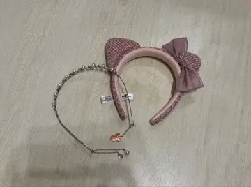 USJ 유니버셜 헬로키티 머리띠 트위드